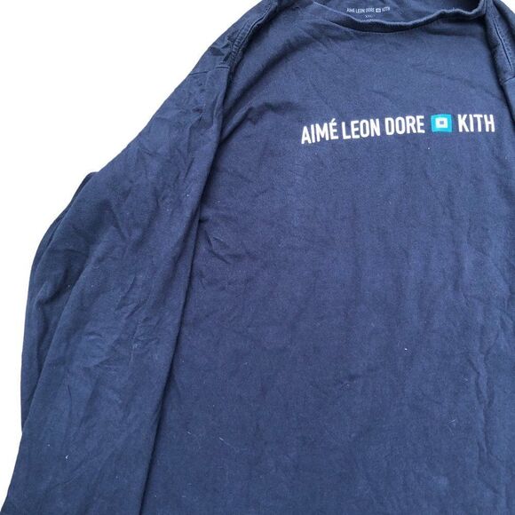 Rare Kith X Aime Leon Dore Long Sleeve XXL - Picture 4 of 7